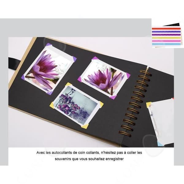 CONFO 80 sidor DIY Scrapbooking fotoalbum, DIY födelse bröllop minnesbok, present till jul födelsedag make