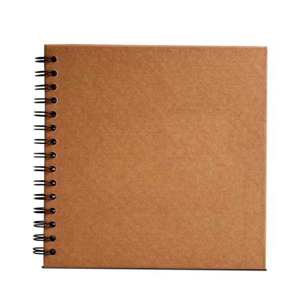 Spiralalbum 30x30cm 30 ark 180g Eco Brown Happy Color