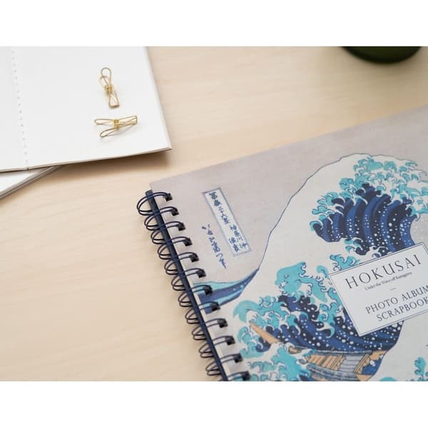 The Great Wave of Kanagawa Hokusai Scrapbook Photo album