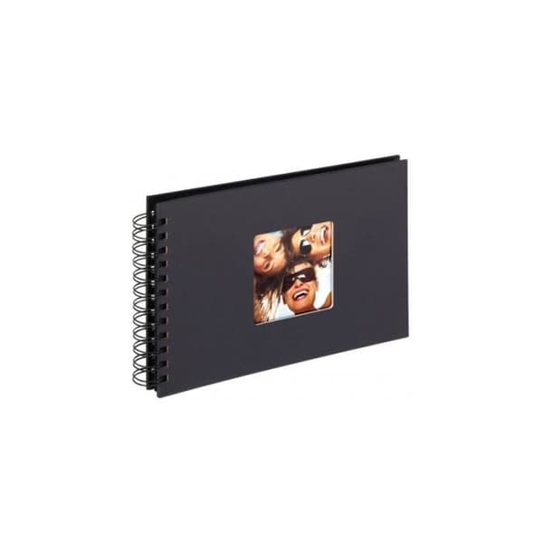 Fotoalbum - Walther - Kul - 40 sidor - 17x23 cm - Svart