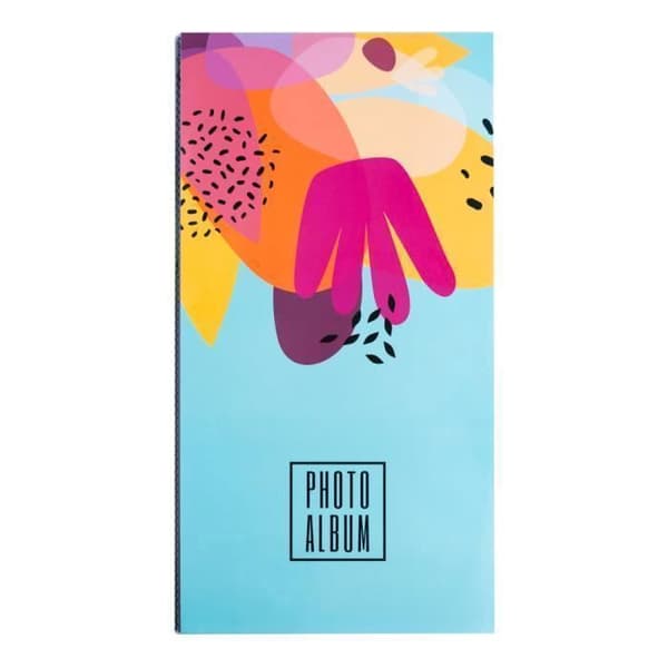 Fotoalbum - Abstrakt - 96 fickor - Mjuk - 10x15 cm - Blandat