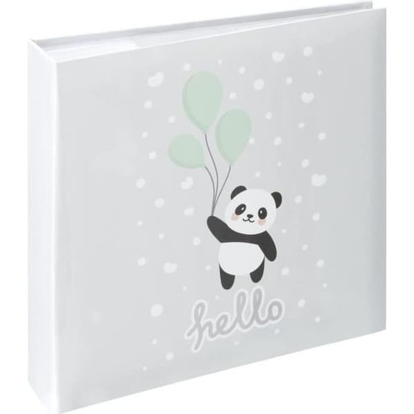 Fotoalbum - Hello Panda - 200 foton - 10 x 15 cm - Färg Vit - Mixad