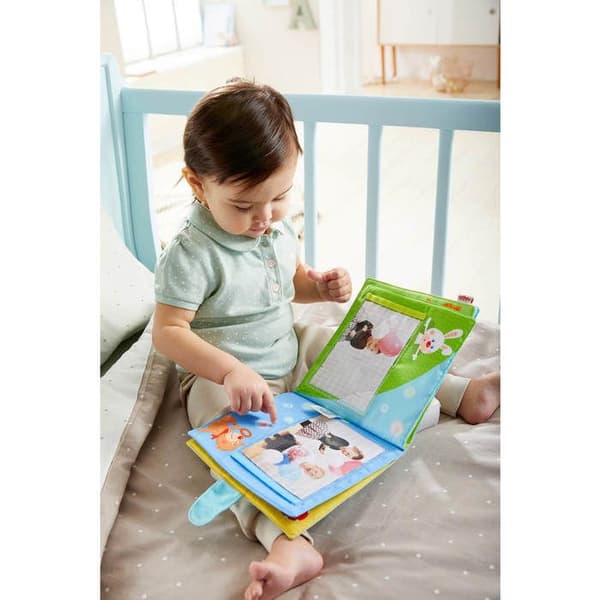 Första fotoalbumet för baby: Lekkamrater