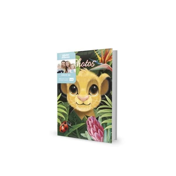 Fotoalbum - Disney - Lejonkungen - 100 fickor - 10x15 cm - För barn