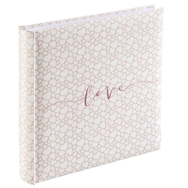 "Romance" fotoalbum i stort format, 30 x 30 cm, 80 vita sidor