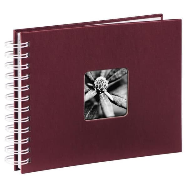 Fotopapper - Hama - Fine Art - 240 mm x 170 mm - Bordeaux - 50 ark - 10 x 15 cm