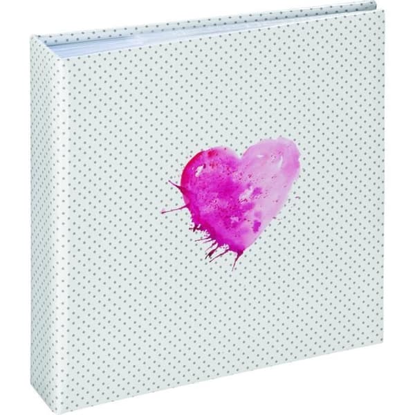 HAMA 00002362 Memoalbum 200 bilder 10X15 - Rosa