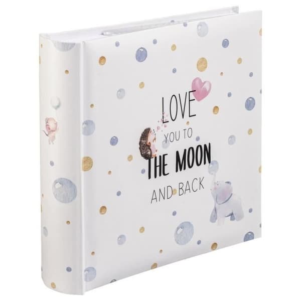 Fotoalbum To The Moon, för 200 bilder i 10 x 15 cm format