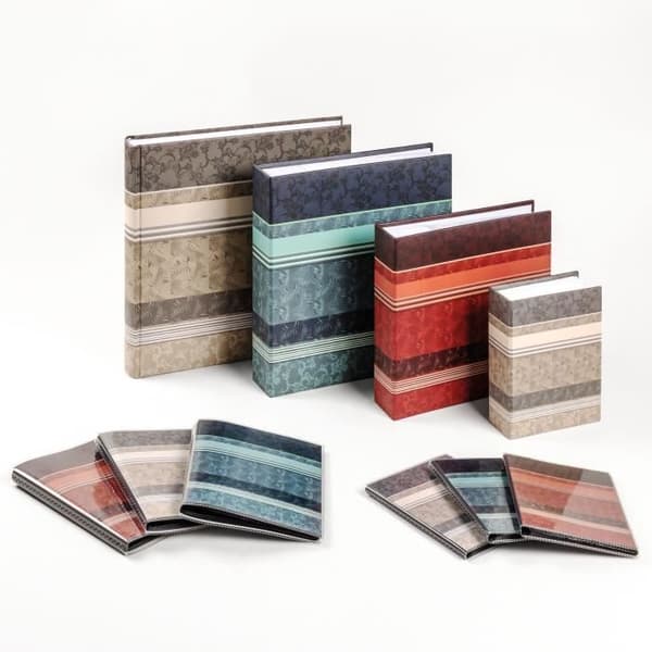 Designalbum - Pheline - 30x30 cm - 100 sidor - Röd färg - Syrafritt papper