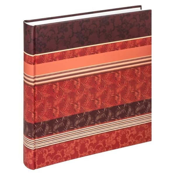 Designalbum - Pheline - 30x30 cm - 100 sidor - Röd färg - Syrafritt papper