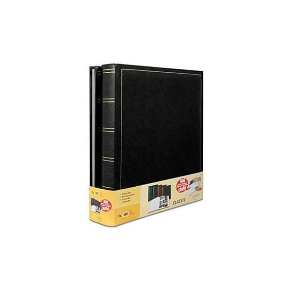 Fotoalbum - Ej specificerat - Jumbo - Svart konstläder - 100 sidor - 500 bilder 10x15 cm