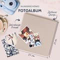 Miniatyrbild 2 av 2: Fotoalbum - GOLDBUCH - Sommarttrend 2 - 60 vita sidor - Linneomslag - Beige 25 x 25 cm