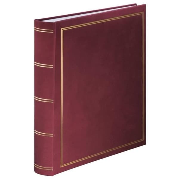 Fotoalbum - Ej specificerat - Ultra stor format - 34x35 cm - 80 vita sidor - Guldomslag