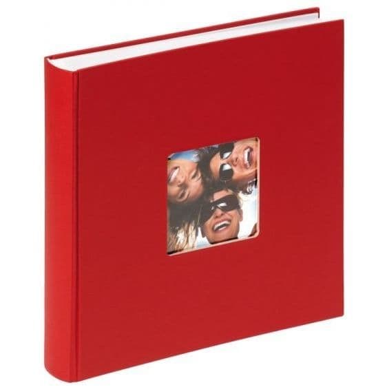Walther Design Fotoalbum Kul 30x30 cm Röd 100 sidor