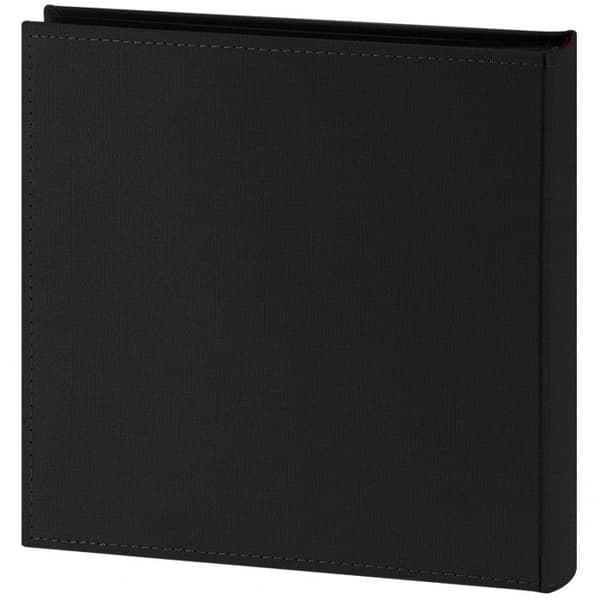 Fotoalbum - Walther - Svart & Vitt - 27x26 cm - 50 sidor - Svart färg