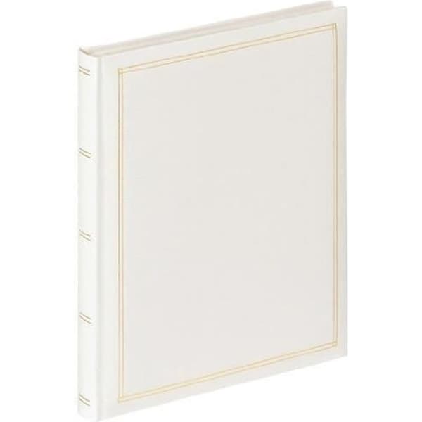 Fotoalbum - WALTHER - SK-124-W - 50 sidor - 27 x 33 cm - Vitt kartongpapper
