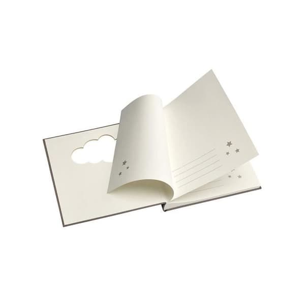 Födelsefotoalbum WALTHER "Magical" anpassningsbart för 184 foton 10 x 15 cm färgtaupe