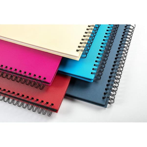 Notebook - WALTHER - ROLIG HELLGR. - 30x30 cm - 50 sidor - Svart