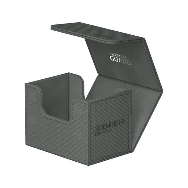 Ultimate Guard Sidewinder 80+ Förvaringsbox XenoSkin Monocolor Grå