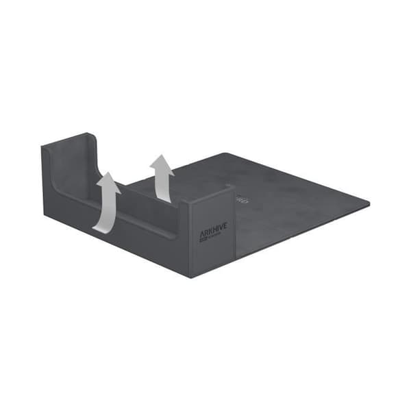 Ultimate Guard Arkhive 400+ XenoSkin Monocolor Grå förvaringsbox