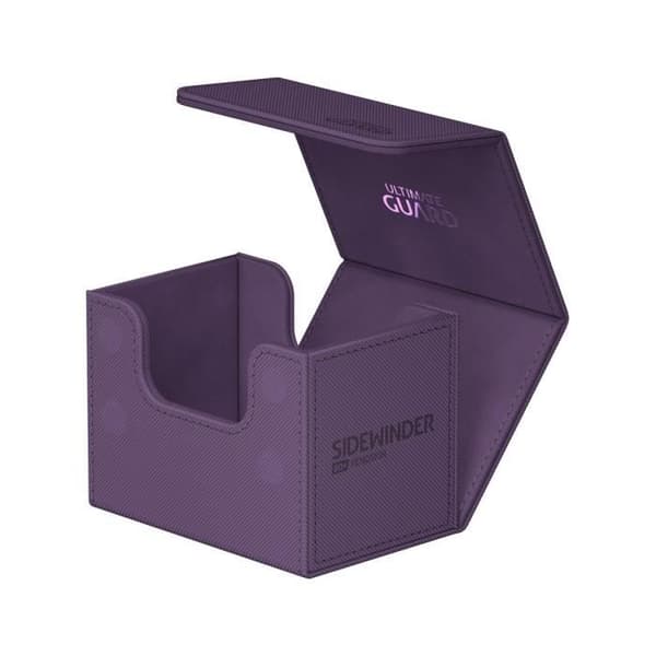 Förvaringslåda för kort - ULTIMATE GUARD - Sidewinder 80+ - Enfärgad Lila - Unisex - Vuxen