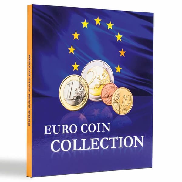Leuchtturm1917 - 346511 - Album PRESSO Collection Euro Coin, för 26 kompletta uppsättningar euro