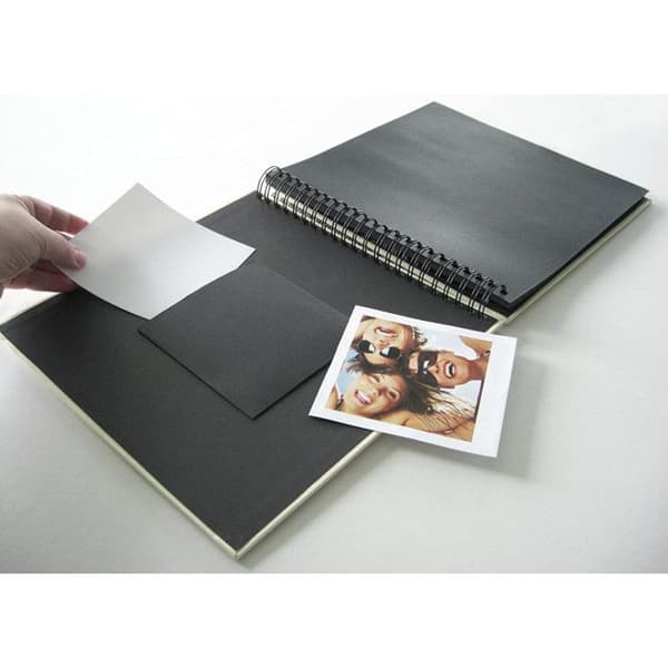 Album med spiralbind 50 sidor "Walther fun" - 200 foton 10 x 15 cm - Taupe