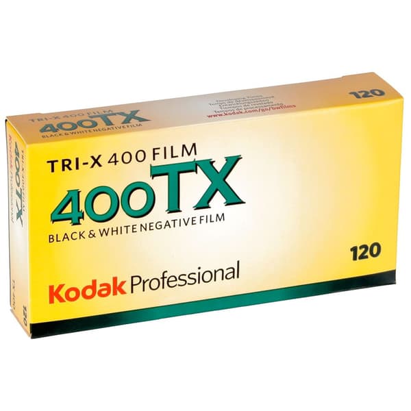 Kodak Tri-x 400 120 Reel Vit,Svart