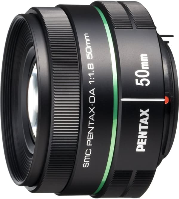 smc Pentax DA 50mm f/1.8 Sort
