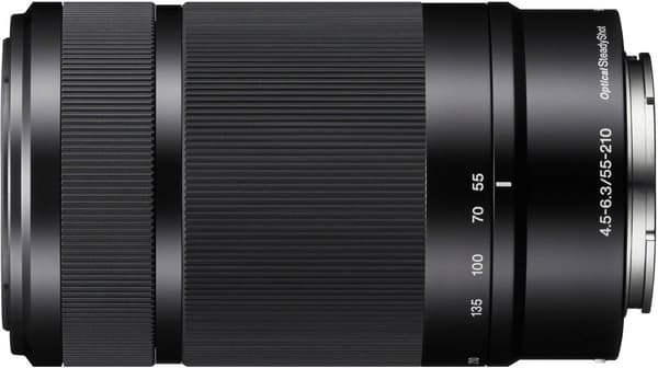 Sony E 55-210mm f/4.5-6.3 OSS, black