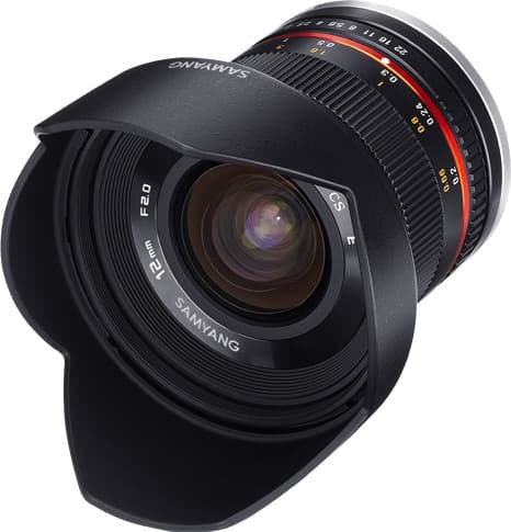 Samyang 12mm f/2.0 NCS CS lens for Fujifilm