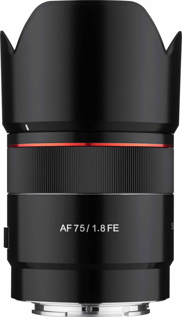 Samyang AF 75mm f/1.8 lens for Sony