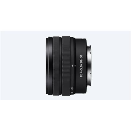 Sony FE 28-60mm f/4-5.6 lens, black