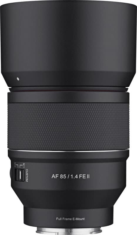 Samyang AF 85mm f/1.4 FE II lens for Sony