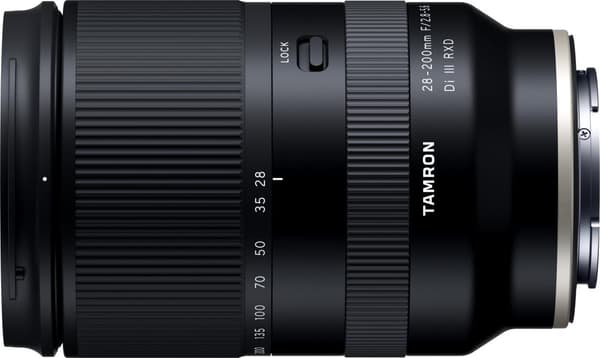 Tamron 28-200mm f/2.8-5.6 Di III RXD lens for Sony