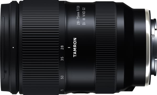 Tamron 28-75mm f/2.8 Di III VXD G2 lens for Sony