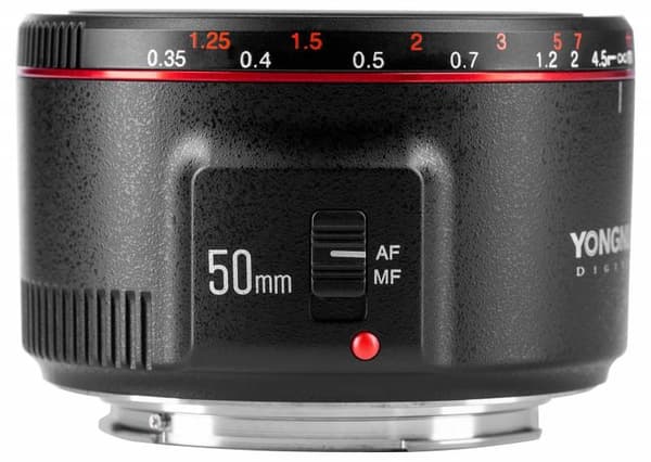 Yongnuo YN 50mm f/1.8 II lens for Canon