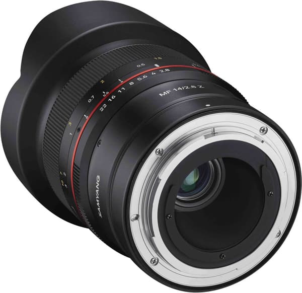Samyang MF 14mm f/2.8 Z lens for Nikon Sort