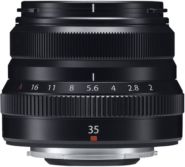 Fujifilm Fujinon XF 35mm f/2 R WR, black