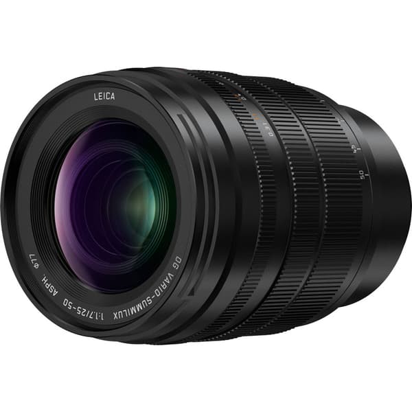 Panasonic Leica DG Vario-Summilux 25-50mm f/1.7 ASPH. lens, black