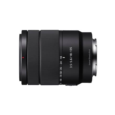 Sony E 18-135mm f/3.5-5.6 OSS lens, black