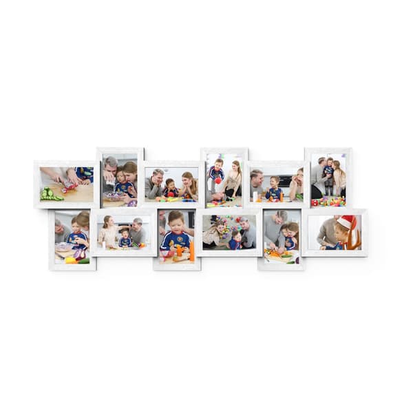 Fotocollage horisontellt f�r 12 bilder