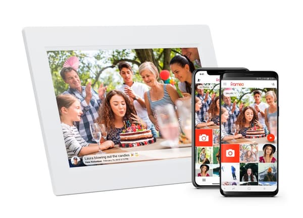 Digitaalinen valokuvakehys FRAMEO Wi-Fi Kosketusnäyttö IPS 10" 16GB Denver PFF-1015W