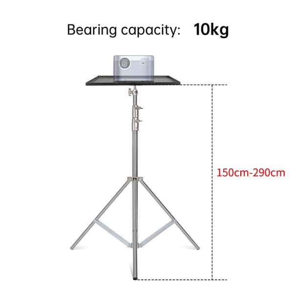 Projektørbeslag Stand, Rustfrit Stål, Foldbar Letvægtsstativ, 280cm