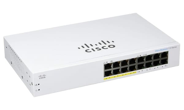 CISCO CBS110 Unmanaged 16-port GE Switch Grå