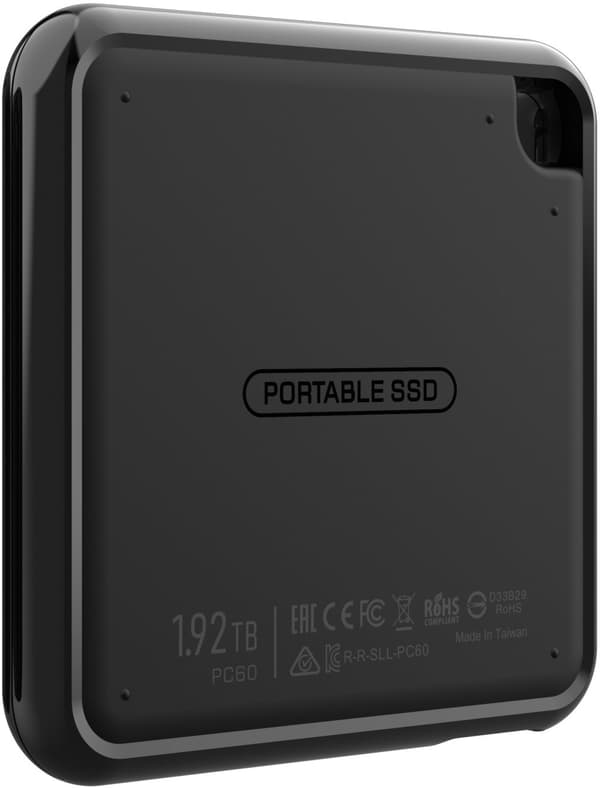 Silicon Power | Portable SSD | PC60 | 256 GB | Solid-state drive interface USB 3.2 Gen 2 | Read speed 540 MB/s | Write speed 500 MB/s