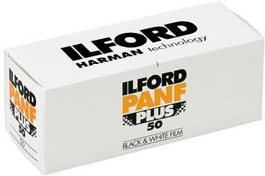 Ilford film Pan F Plus 50-120