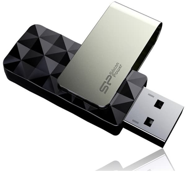 Pendrive BLAZE B30 32GB USB 3.0 LED czarny