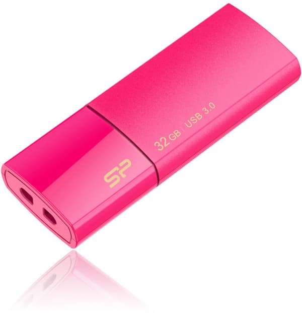 Silicon Power flash drive 32GB Blaze B05 USB 3.0, pink Rosa