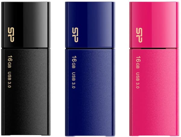 Silicon Power flash drive 32GB Blaze B05 USB 3.0, black
